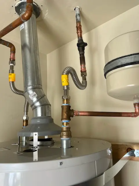 Water heater installation and plumbing repair in Chesterfield Estates
